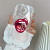 LZ20 Lips kiss design Clear Soft Wave Phone Cases for iPhone 15 13 Pro Max 12 mini 14 8 Plus XS Max XR 6 Protection Back Cover