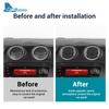 Real Soft Carbon Fiber Sticker For Seat Ibiza 6j 2009 2010 2011 2012 2013 2014 LHD RHD Car Center Console Air Outlet Panel