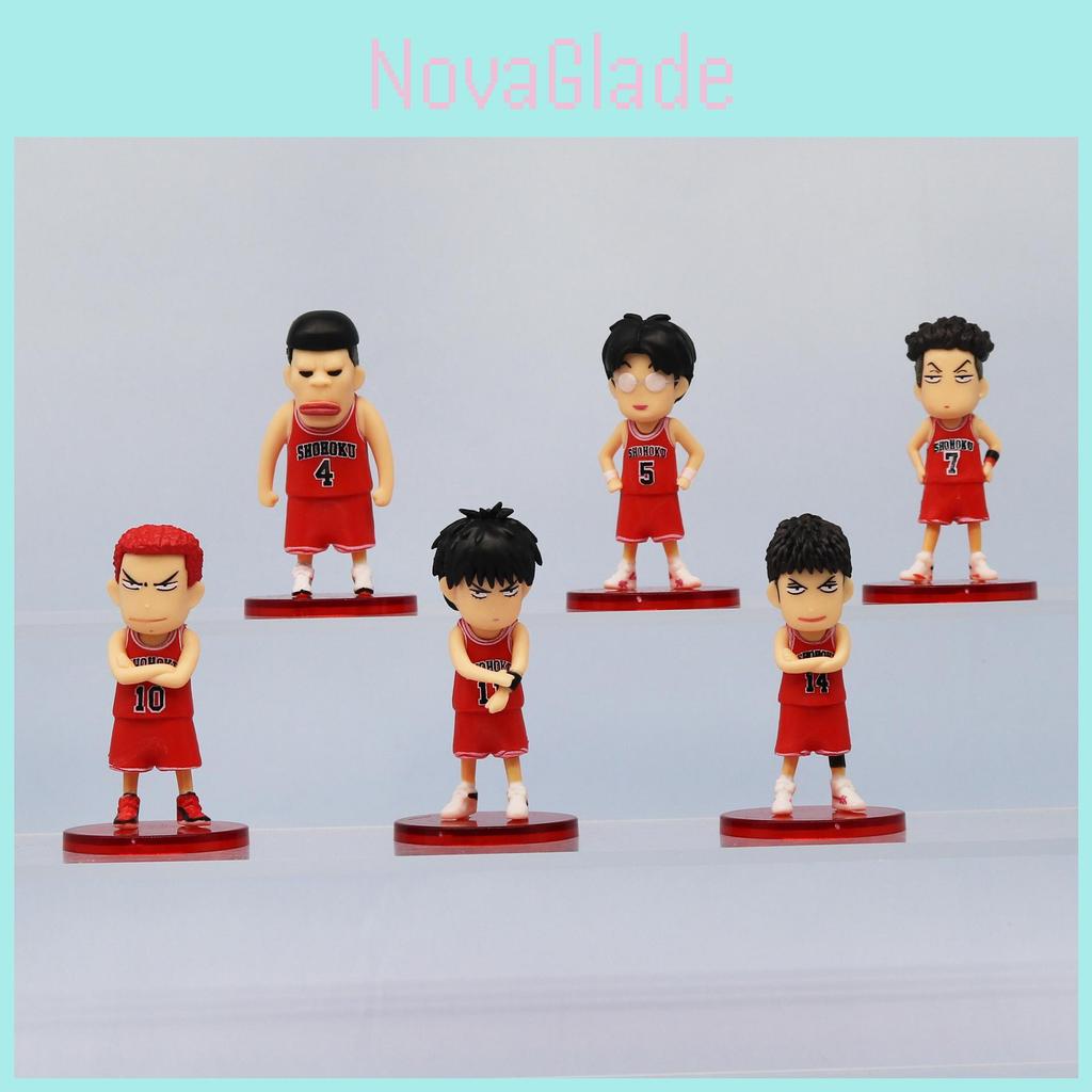Slam Dunk Q Edition National Competition Movie Gk Hanamichi Sakuragi Rukawa Kaede Anzai Mitaka Handmade Pvc Model Decoration