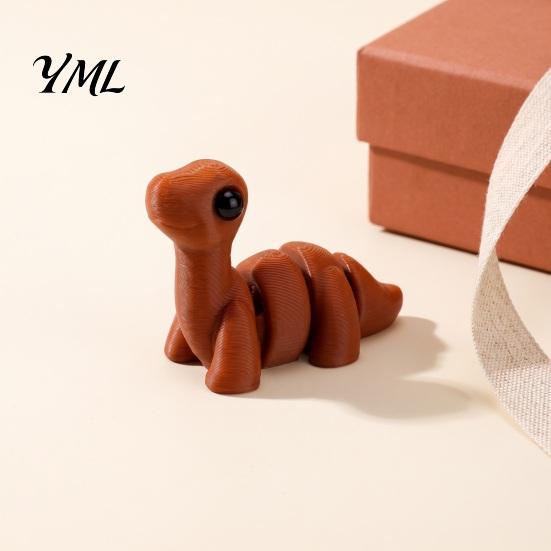 Piccola Decorazione di Dinosauro Giocattolo Stampato 3D, Mini Action Figure di Dinosauro Articolata, Giocattoli Fidget Articolazioni Mobili Decorazione da Scrivania, Bomboniere per Feste