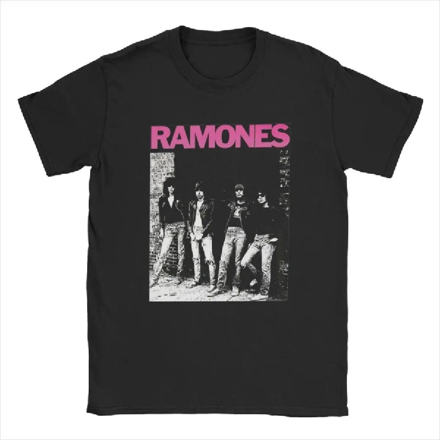 

Men T-Shirts Ramon Rocket To Russia Novelty Cotton Tees Short Sleeve Tour Music Y2K Heavy Metal T Shirt O Neck Clothes Party XXXXXL чёрный