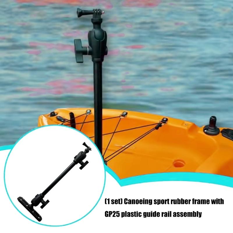 Heavy Type Kayaks Action Camera Holder Adjustable Kayaks Camera Mount for Paddling Equipment Accessories