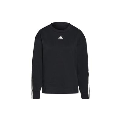 Letter Print Crew Neck Long Sleeve T-Shirt Women Tops Black GS1348