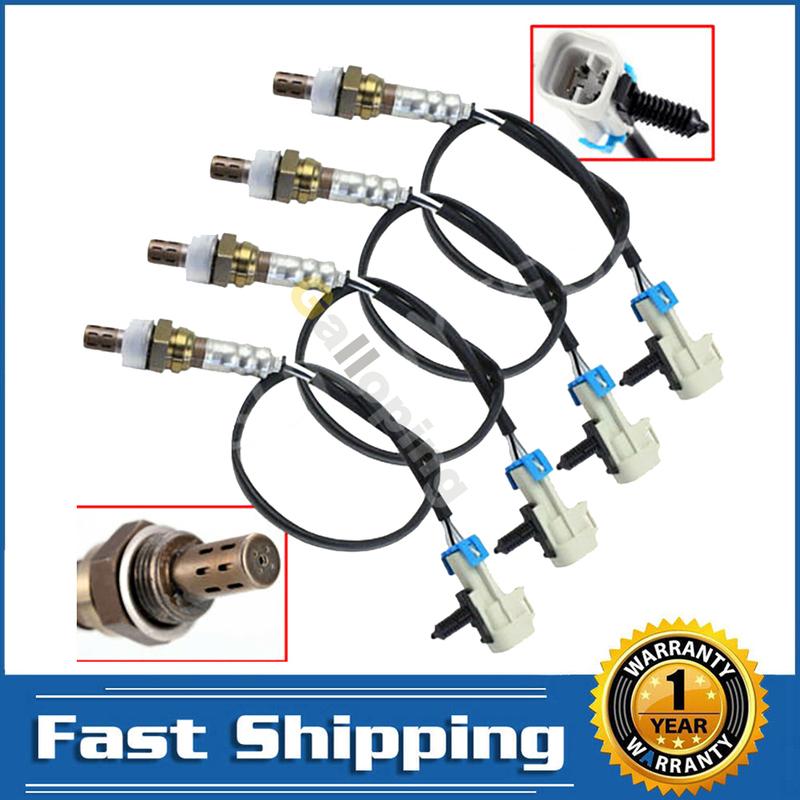 

4pcs O2 Oxygen Sensor for 2003 2004 2005 GMC Yukon Yukon XL 1500 5.3L 4 Wires Lambda Upstream Downstream 234-4668 Auto Parts