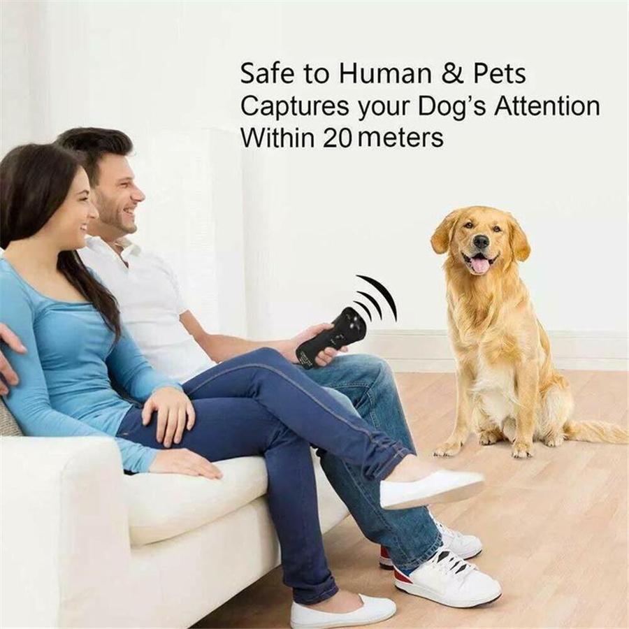Ultrasonic Pet Dog Stop Barking Away Anti Bark Training Repeller Control Device
