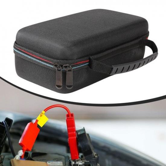 Car Starter Box for Travel Portable Holder EVA with Mesh Pocket Storage Bag