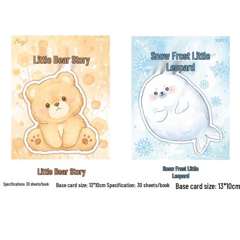 Adorable Animal Sticky Notes: Reusable Student & Office Message Markers