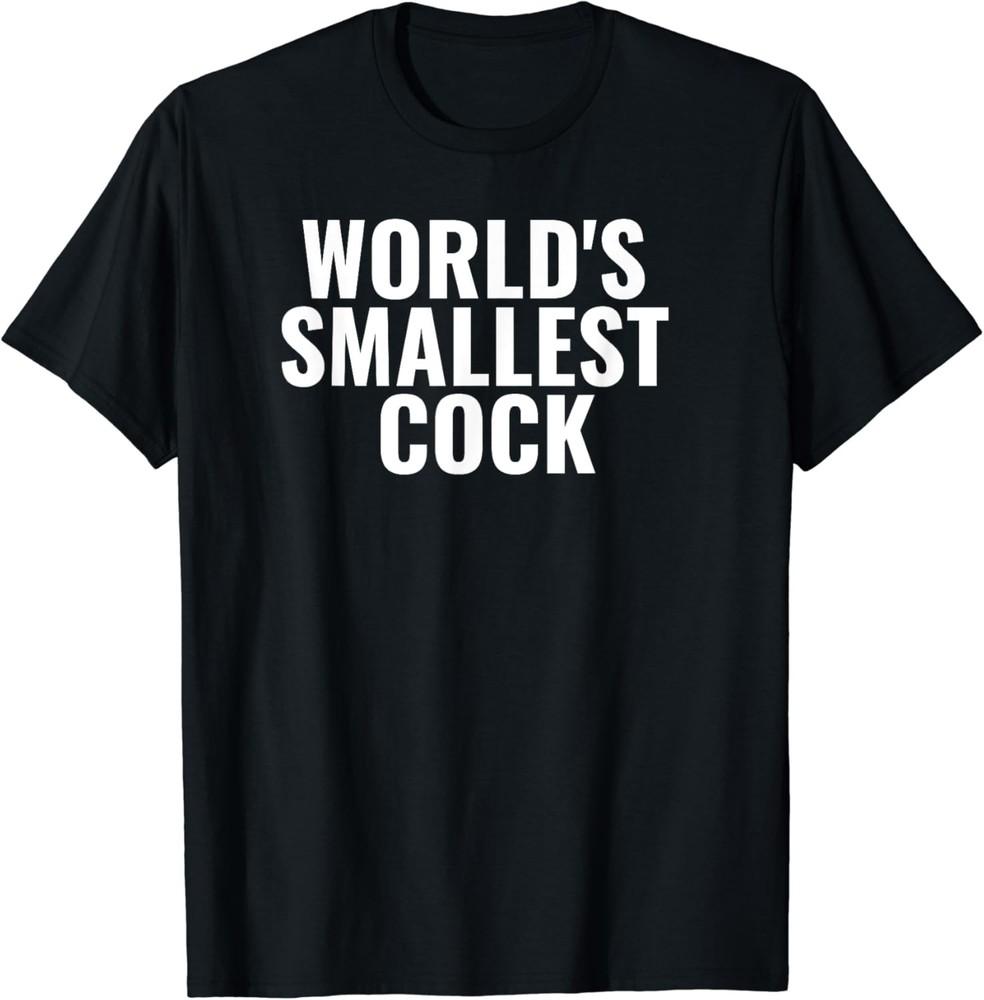 Mens WORLDS SMALLEST COCK T-Shirt Unisex T-Shirt XL