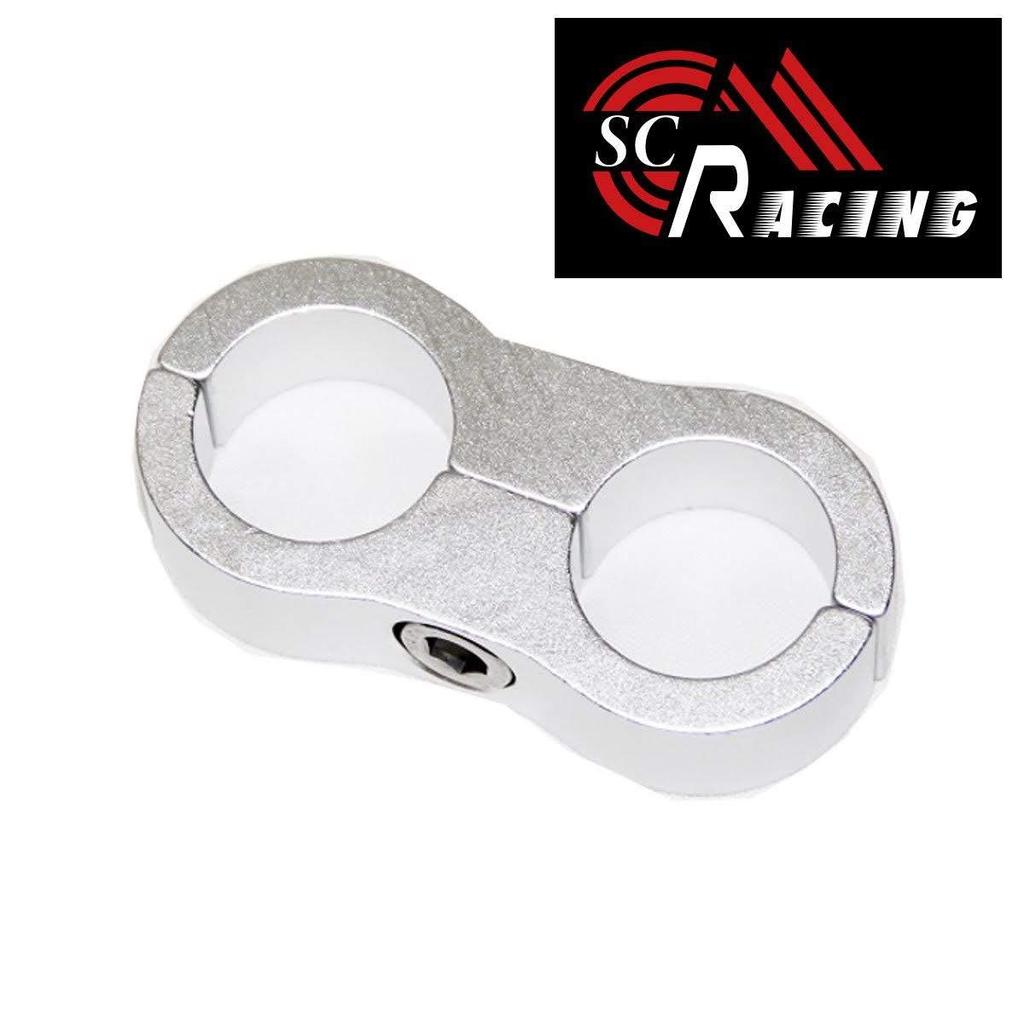 SC RACING 5 Colors To Choose from Braided Hose Separator Clamp AN10 0.7 Inch