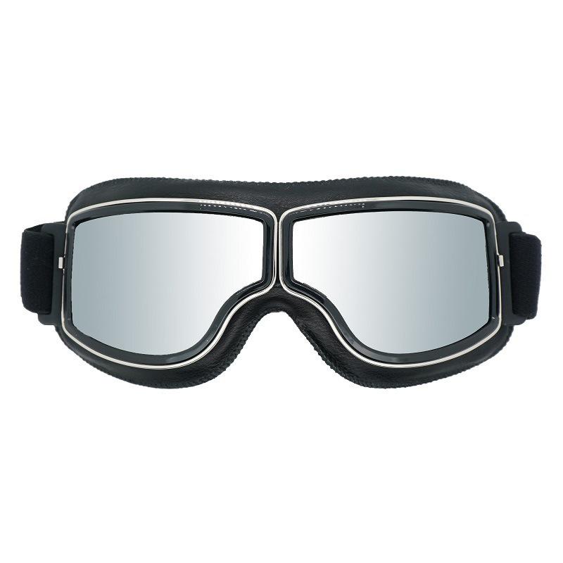 Trendy Retro Harley-Style Windproof Motorcycle Goggles with Sun Protection