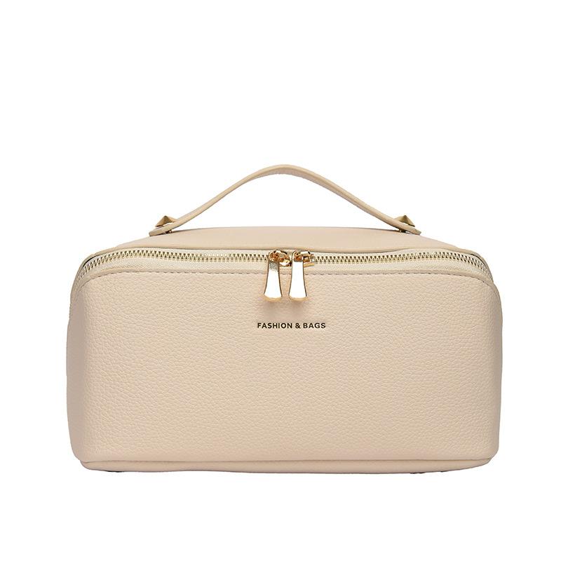 

Косметичка для трансграничных перевозок высокой ценности + портативная вместительная дорожная сумка для хранения вещей + водонепроницаемая сумка для туалетных принадлежностей 25x13x13cm белый