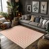 Soft Fluffy Area Rug Non Slip Washable Home Decor Living Room Bedroom Floor Mats Carpet Modern Abstract Pattern Cozy Rug Gift