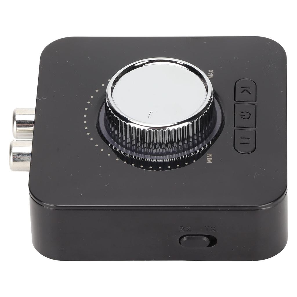 Bluetooth Sound Adapter Rechargeable LED Digital Display Wireless Music Transmitter Receiver with HD Mic for Speaker TV