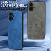 Pro Samsung A07 Luxusní Matný Kožený Kryt na Telefon z Kortexu Pro Samsung Galaxy A07 Nárazuvzdorný Silikonový Magnetický Ochranný Kryt