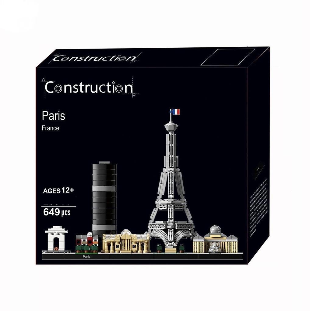 DIY 21044 21034 21052 21047 21028 21051 21039 21035 21043 21033 21032Blocks Kit Bricks Classic City Model Kid Toys For Children