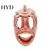 Terrifying Party Mask Halloween Horror Mask, with Hollow Realistic Fangs, Lightweight Breathable Scary Costume PU Foam Grimace for Cosplay Props