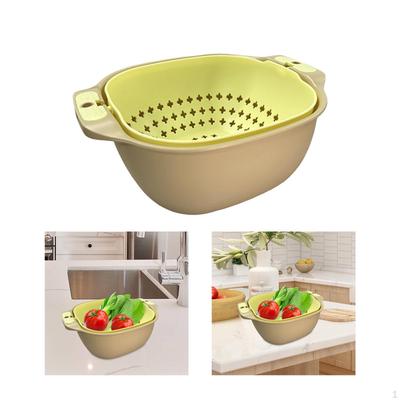 Layer Swivel Colander for Efficient Kitchen Draining