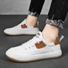 Herbst Neue Trendy Sport Casual Sneakers All-Match Atmungsaktive Dünnschliff Wanderschuhe Kleine Weiße Herren Trendy Schuhe