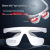 Portable Wireless Eye Massager with Hot Compress & Red Light Therapy for Dark Circles