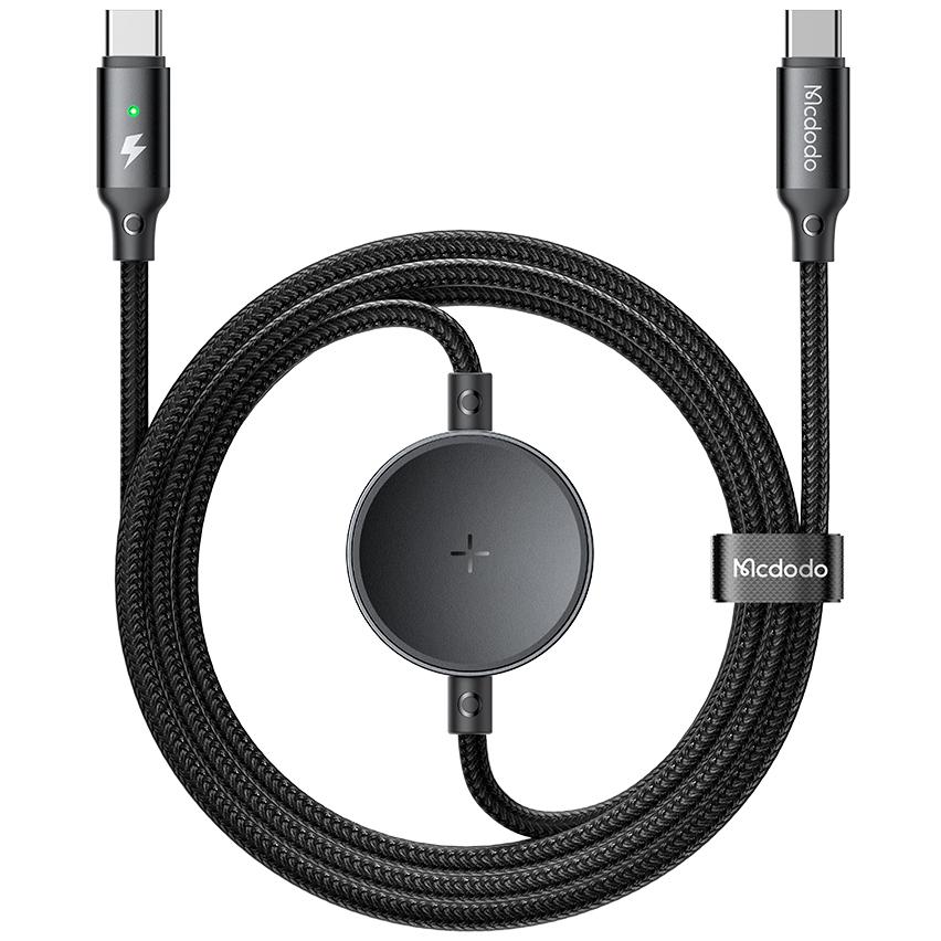Mcdodo Inductive Charger For Samsung Galaxy Watch 2In1 Usb-C Laptop Cable