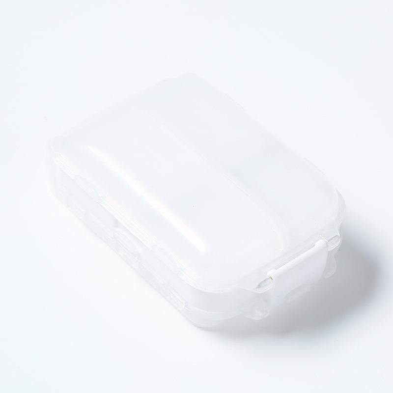 New Portable Weekly Pill Organizer 8 Grids Medicine Pill Box Small Travel Vitamin Cases Container Storage Tablet Fish Oils Tools
