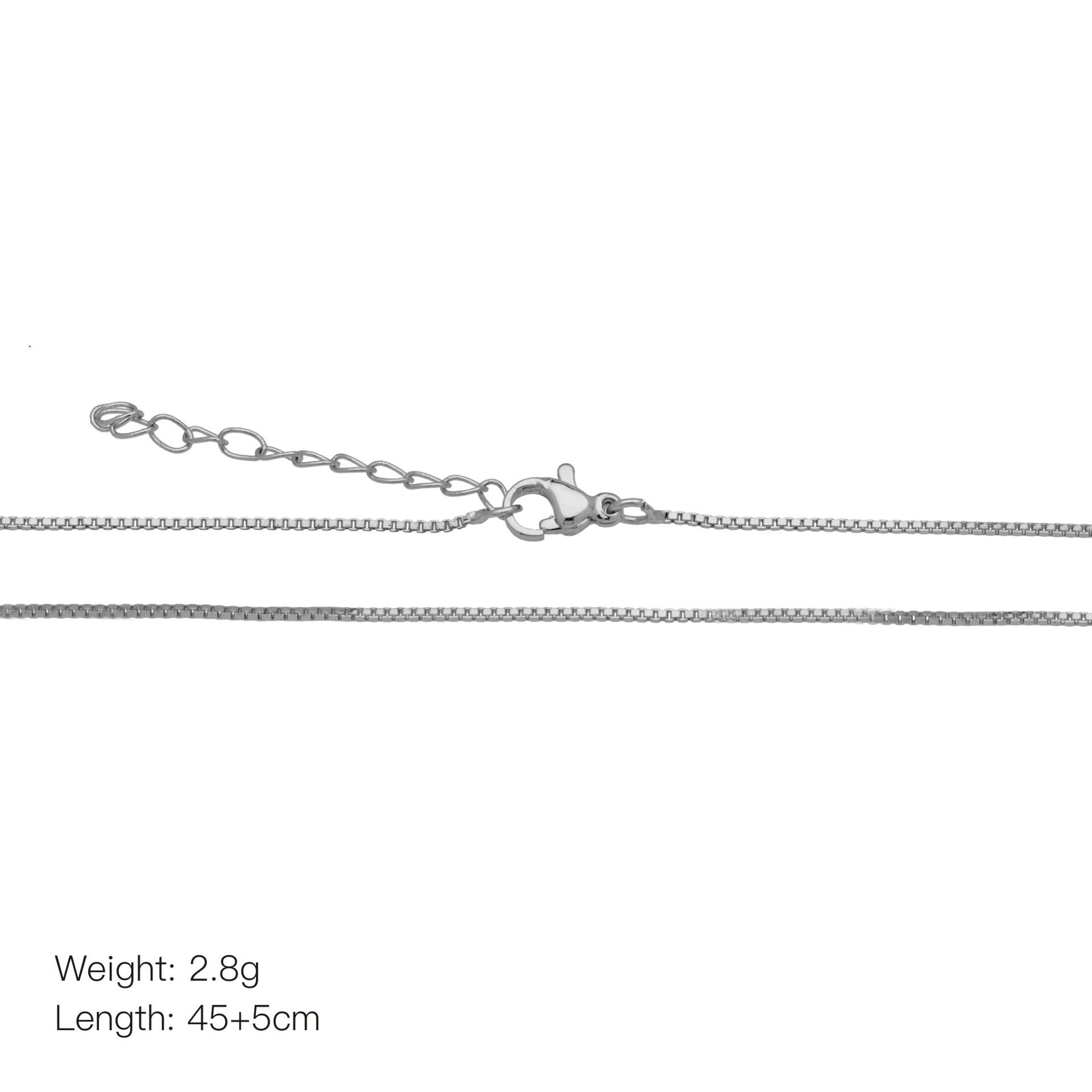 

Подовжувальний ланцюжок з мідним покриттям Універсальний ланцюжок-намисто Жіночий ланцюжок на ключицю з особистістю Ланцюжок