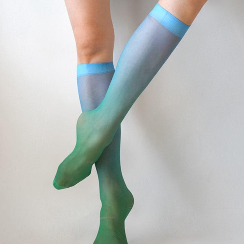 Romantic tiger Summer breeze knee stockings