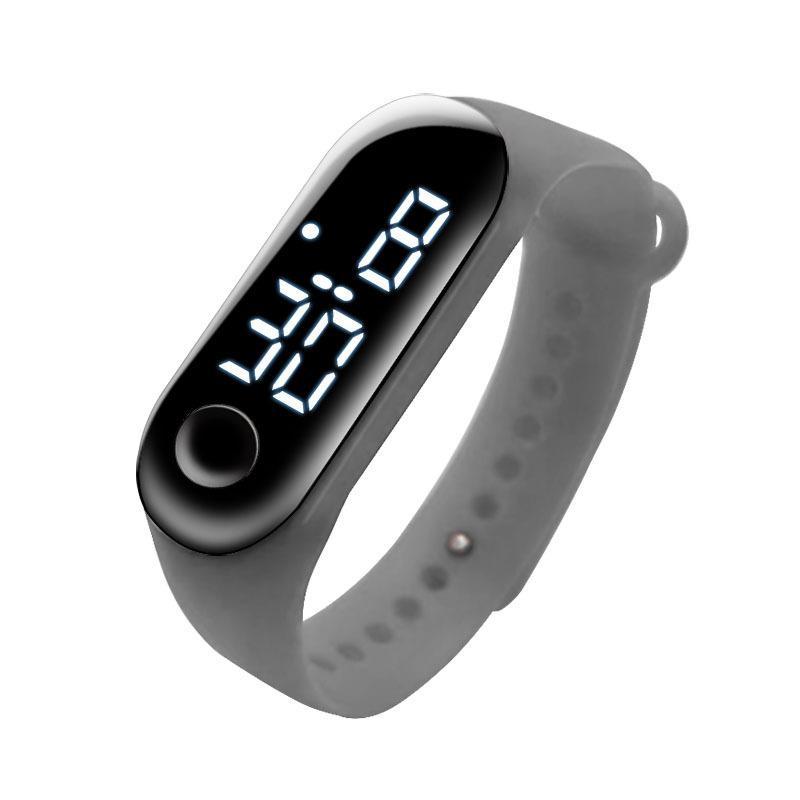 Trendy Fashion Waterproof Sports Electronic Watch, Male And Female Students Mountaineering Outdoor Led Wrist Watch