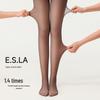 Moxun Angelababy Style Sheer Black Warm Tights