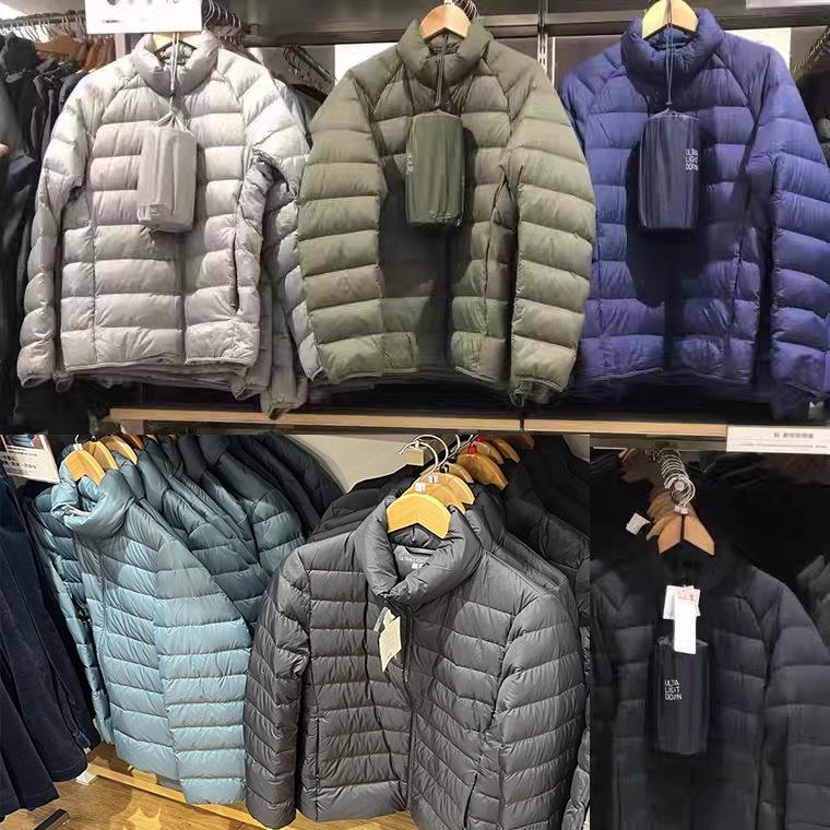 Lightweight Down Cotton Jacket Men's Stand-up Collar Men's Plus Size Winter Jacket