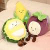 Vegetable Plush Toy Collection For Kids Soft Cotton Filled Cuddle Pillow