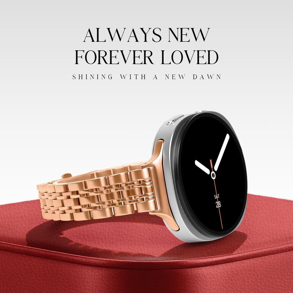 Samsung Galaxy Watch 8/8 Classic Slim 14-Bead Spring Buckle Strap