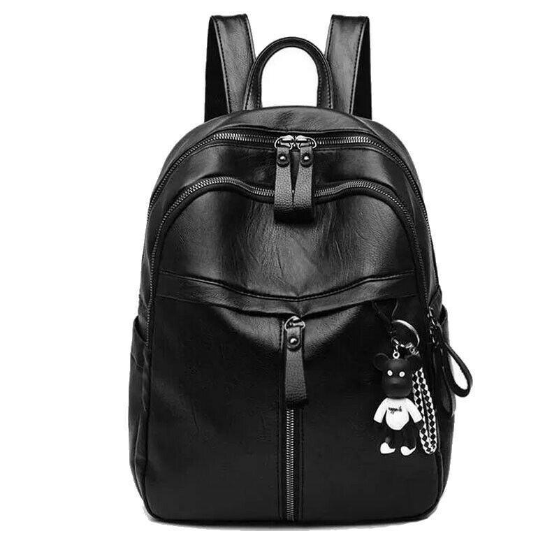 Women PU Leather Backpack Bag Cute Fashion Purse Cross Shoulder Travel Handbag