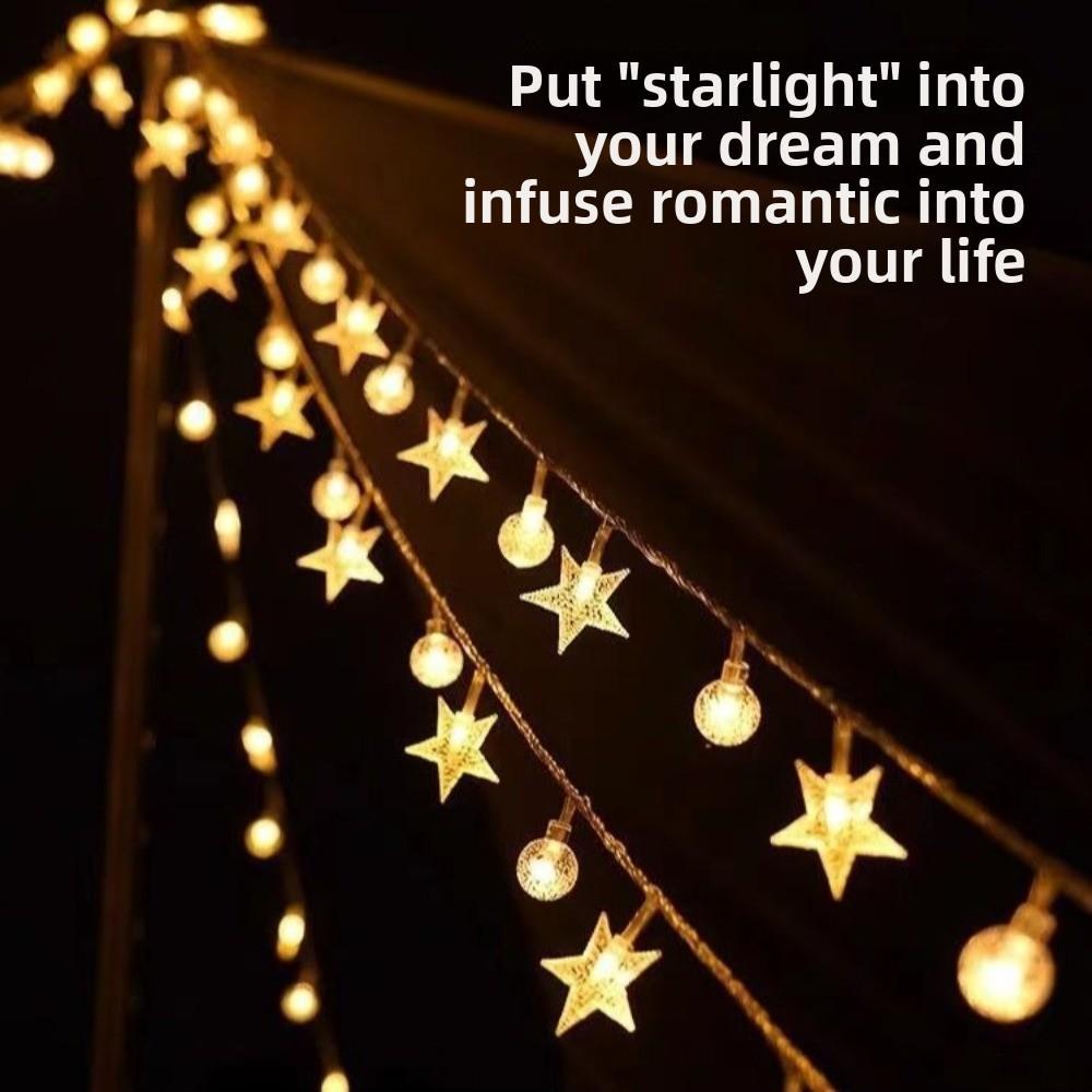 Warm Color Xmas Tree Lights 80LED LED String Light Christmas Lights Lamp String  New Year Party