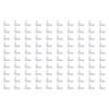 5/16x3/4Inch L Type Window Screen Frame Corner Connector Plastic Screen Corner Brackets For Home Renovation Enduring