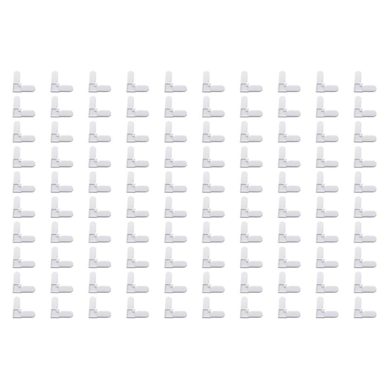 5/16x3/4Inch L Type Window Screen Frame Corner Connector Plastic Screen Corner Brackets For Home Renovation Enduring
