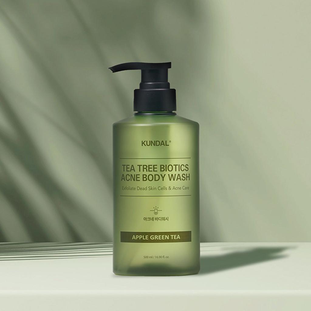 Tea Tree Probiotics Acne Body Wash 500ml 2-pack [Apple Green Tea]