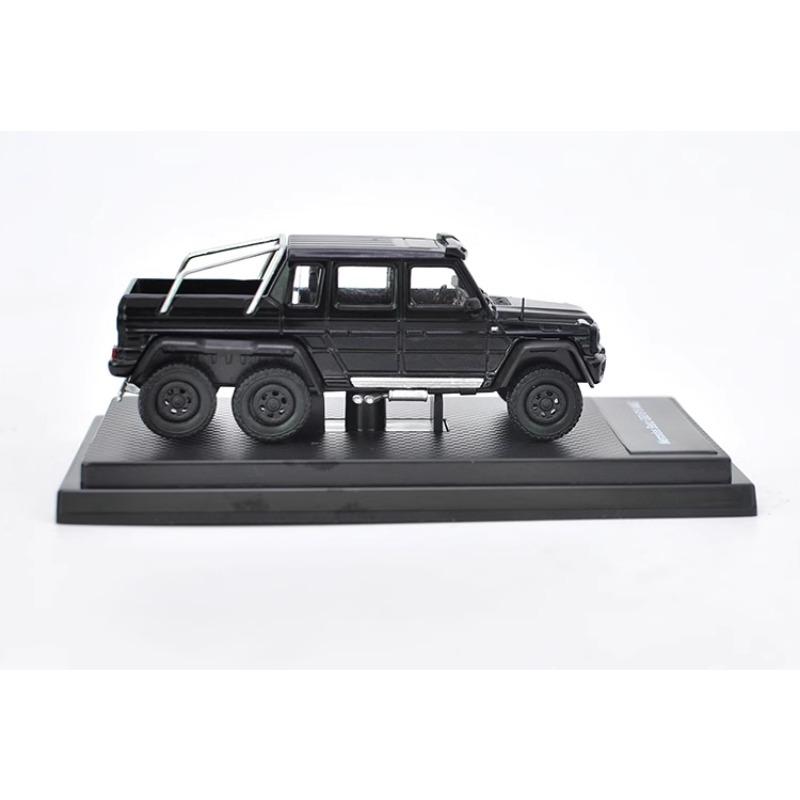 AAM1 Diecast 1:64 Scale Mercedes-Benz G63 6X6 4X4 G500 AMG Benz G-Class Pickup Alloy Car Model Collectible Toy Gift Souvenir Display