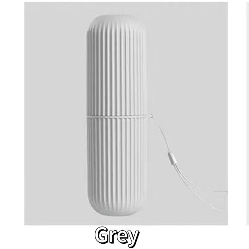 Travel Toileting Cup Toothbrush Cup Toothpaste Storage Box Portable Dental Appliance Box Toothbrush Bucket Simple Mouthwash Cup