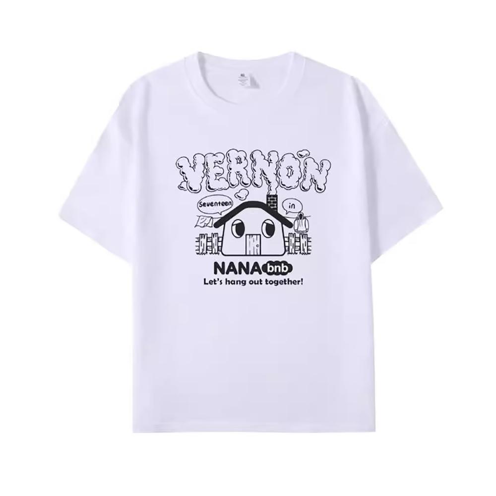 Nana Bnb T-Shirt Nana Tour 2025 Liebhaber Gleiche Kleidung Retro T-Shirt Damenbekleidung Vintage Harajuku Hochwertige Oberteile Baumwoll-T-Shirts