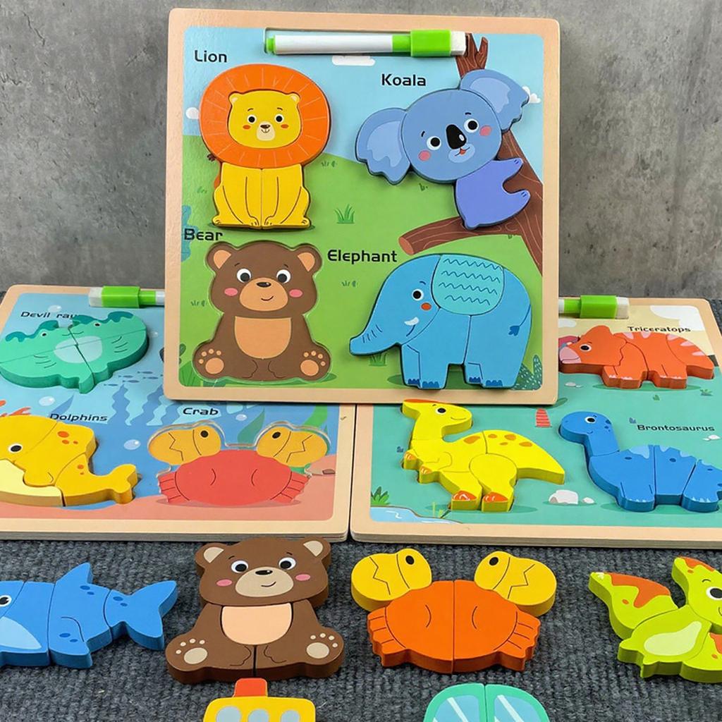 Children's Wooden Puzzle Educational Toys 10ML