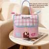 Small house cosmetic bag travel waterproof portable cosmetics storage bag fashionable cute portable partition toilet bag