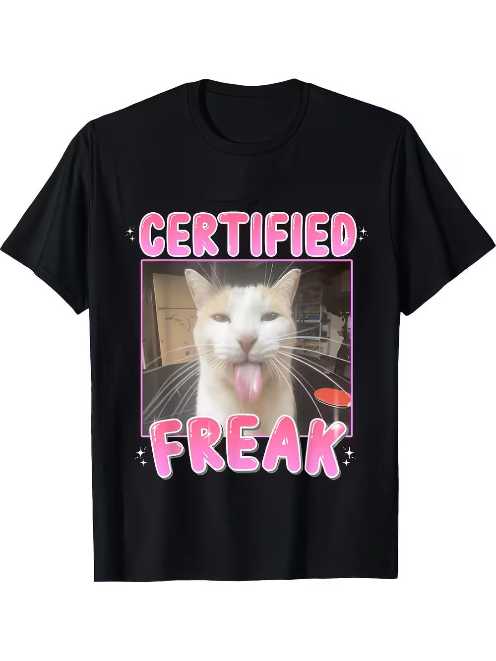

Certified Funny Cat T-Shirts XXXXL
