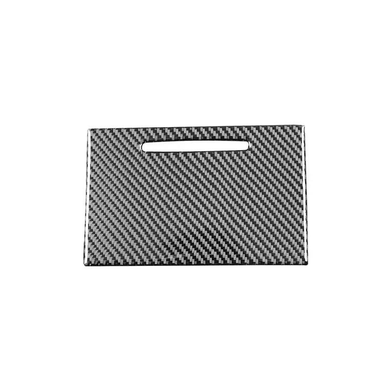 For Lexus LX 2008-2015 Carbon Fiber Automotive Interior Central Console Storage Box Panel Cover Modification Decoration Sticker