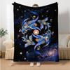 The Twelve Zodiac Signs Thin Blanket Bedrooms,living Rooms,sofas,offices,napping,camping,outings,girls' Gifts Blanket