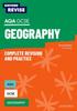 The Oxford Revise: AQA GCSE Geography Book
