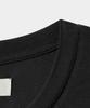 Yujen Button Slit Layered Long Sleeve T-Shirt_Black & Charcoal