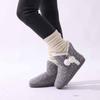 Fashion Litfun Winter Warm Plush Boots For Women Outdoor Soft Sole Non-slip Knit Furry Snow Boots Indoor Cozy Fur House Cotton Slippers