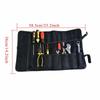 Electrician Tool Pocket Bag Large Capacity Roll Up Storage Organizer Bags Oxford Cloth Repairing Tool Kit