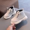 New Autumn and Winter Children's Shoes, Children's Martin Boots, Girls' Shoes, British-style Leather Short Boots, Boys' Boots